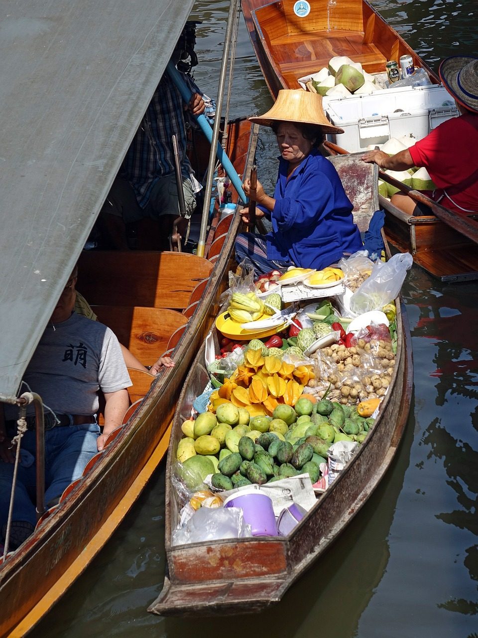 Damnoen Saduak-Thailand-Floating-Market